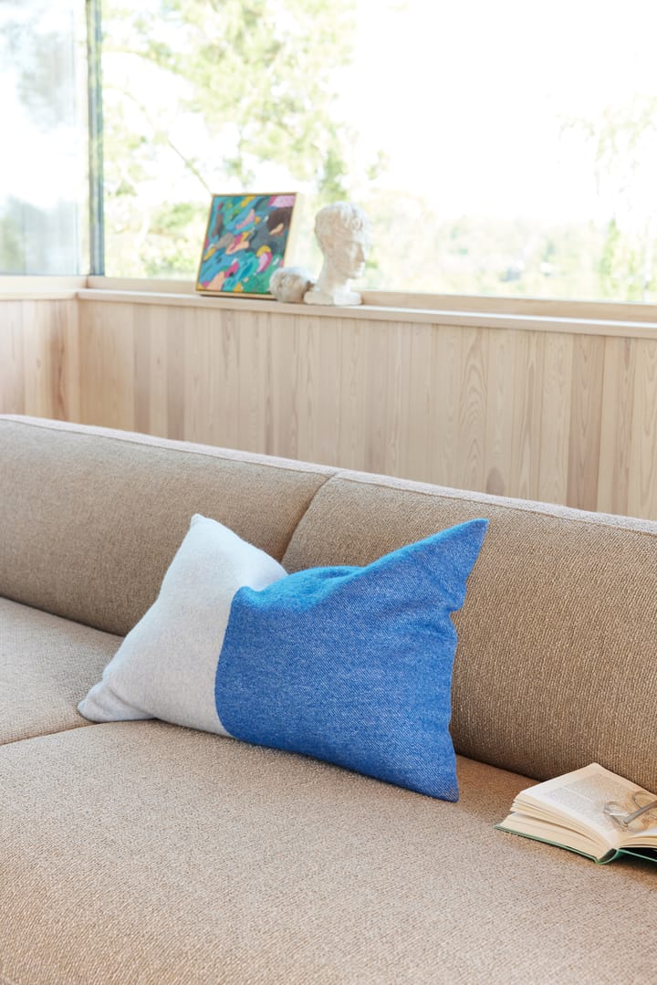 Echo cushion cover 40x60 cm, Vertical blue Northern