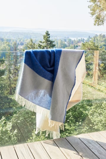 Echo throw 130x170 cm - Blue - Northern