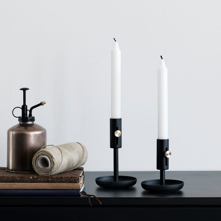 Granny candleholder high, black Northern