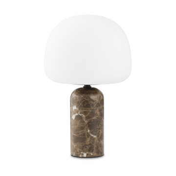 Kin table lamp 33 cm - Brown marble - Northern