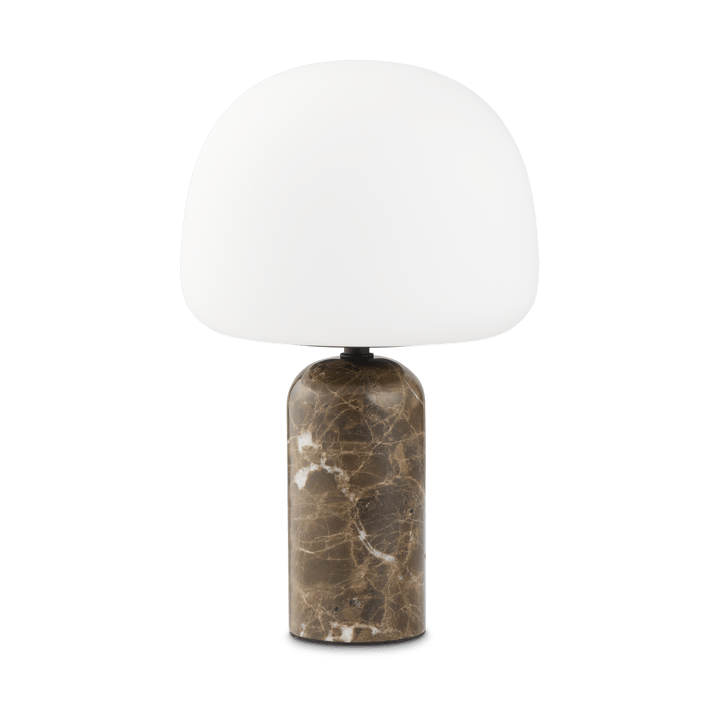 Kin table lamp 33 cm, Brown marble Northern