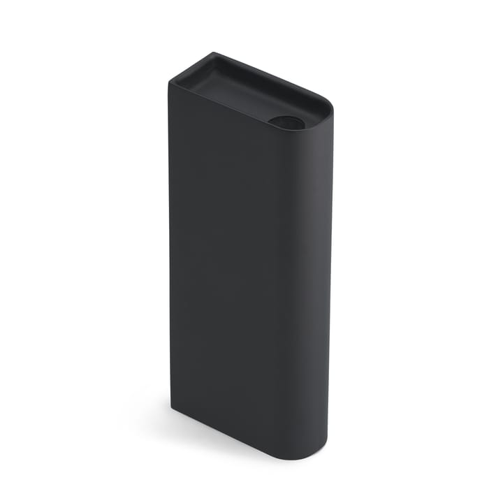 Monolith candle holder tall, Black Northern