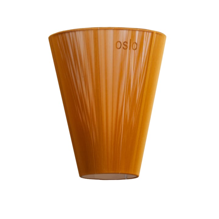 Oslo Wood floor lamp shade, caramel Northern