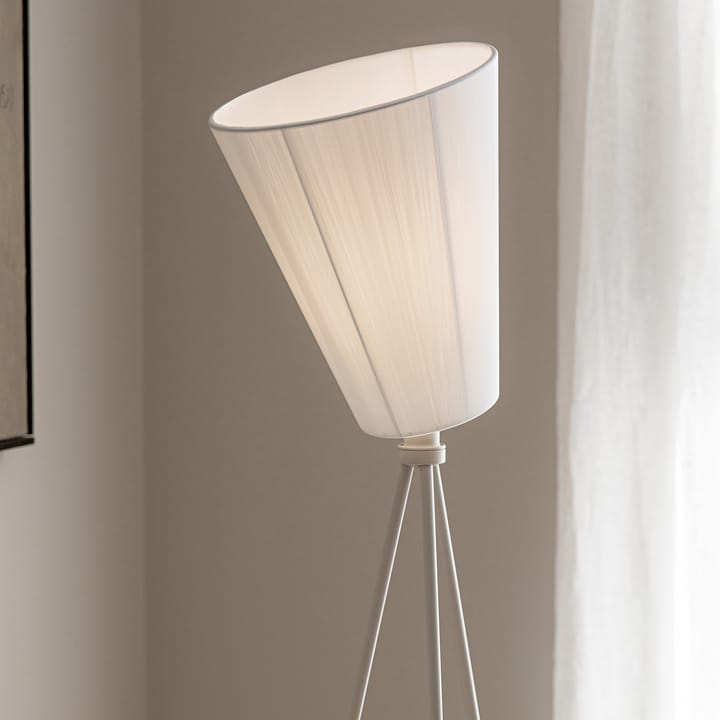 Oslo Wood floor lamp shade, white Northern