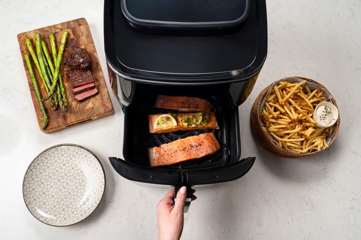 Easy Fry & Grill 3-in-1 steam + air fryer, Black OBH Nordica