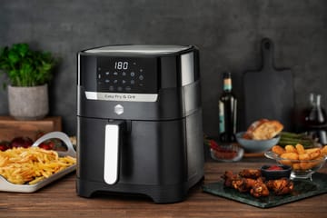 Easy Fry & Grill Precision 2-in-1 Airfryer - Black - OBH Nordica