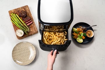 Easy Fry & Grill Precision 2-in-1 Airfryer - Black - OBH Nordica