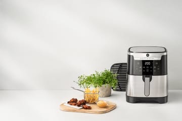 Easy Fry & Grill XXL 2-in-1 Airfryer - Stainless steel - OBH Nordica