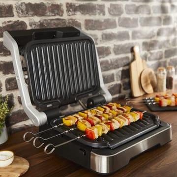 Optigrill GO772DS0 2-in-1 tabletop grill - Stainless steel - OBH Nordica