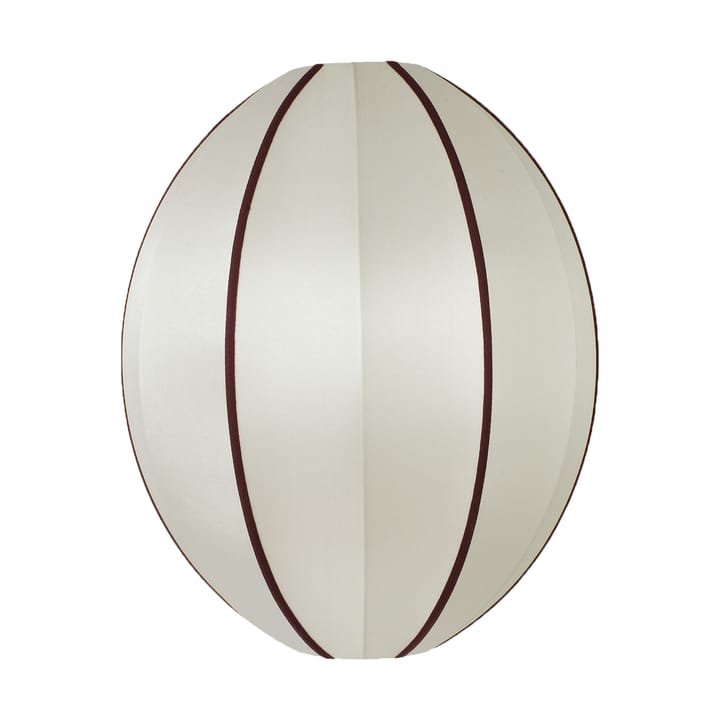 Indochina Classic Oval L lamp shade, Offwhite-bordeaux Oi Soi Oi