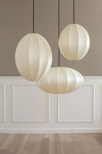 Indochina Classic Oval L lamp shade - Offwhite - Oi Soi Oi