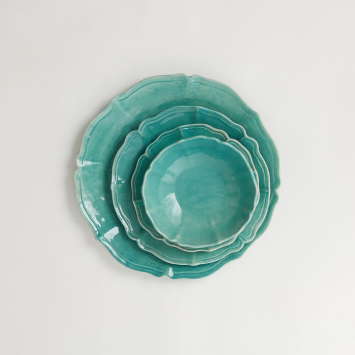 Judith dinner plate Ø27 cm, Turquoise Olsson & Jensen