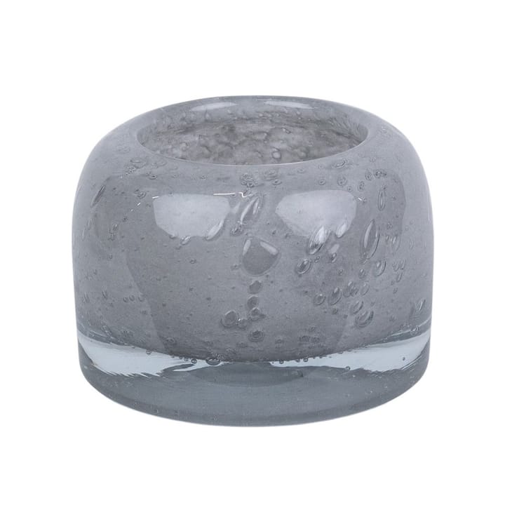 Leah candle lantern Ø15 cm - Light gray - Olsson & Jensen