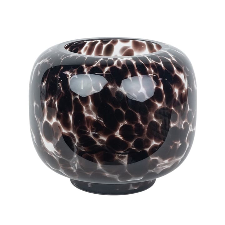 Leo candle lantern/vase Ø23.5 cm, Black Olsson & Jensen