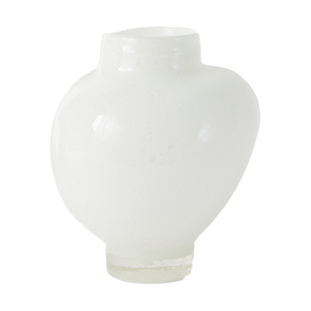 Mila vase small 19.5 cm, White Olsson & Jensen