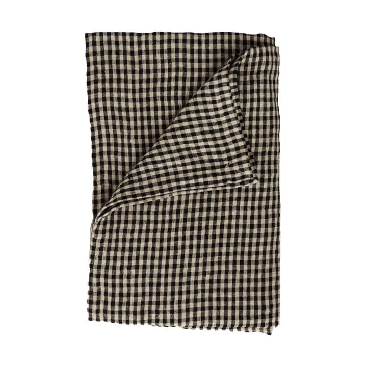 Vipa linen tablecloth 150x300 cm - Black sand - Olsson & Jensen