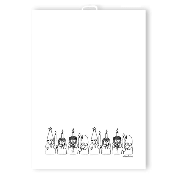 Lucia kitchen towel 50x70 cm, White Opto Design