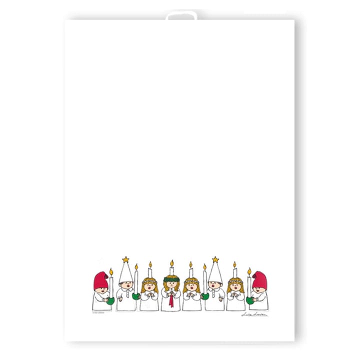 Lucia kitchen towel 50x70 cm - White - Opto Design