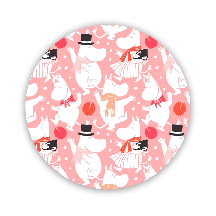 Moomin celebration trivet Ø21 cm, White-pink Opto Design