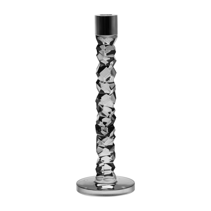 Carat candle sticks antracit, 297 mm Orrefors