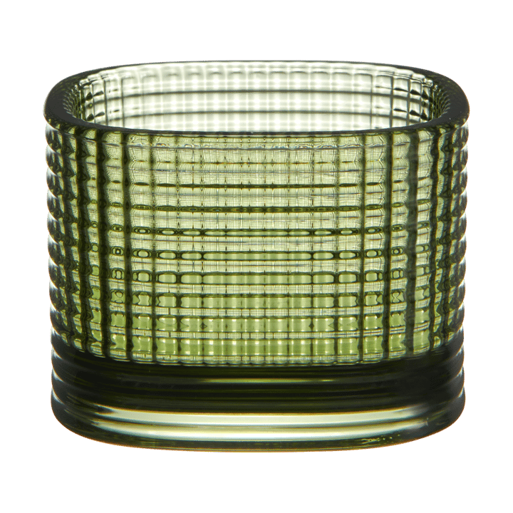 Magica candle holder super circle 50 mm - Green - Orrefors