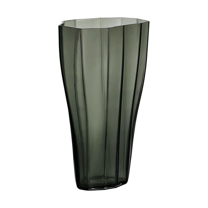 Reed vase 30 cm, Moss green Orrefors