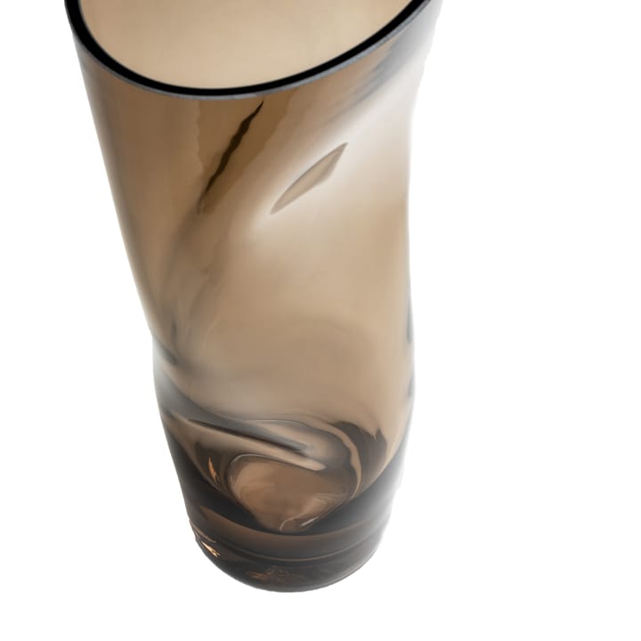 Squeeze vase 34 cm, Brown Orrefors