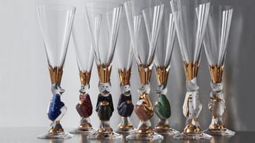 The Sparkling Devil champagne glass 19 cl - Gold - Orrefors