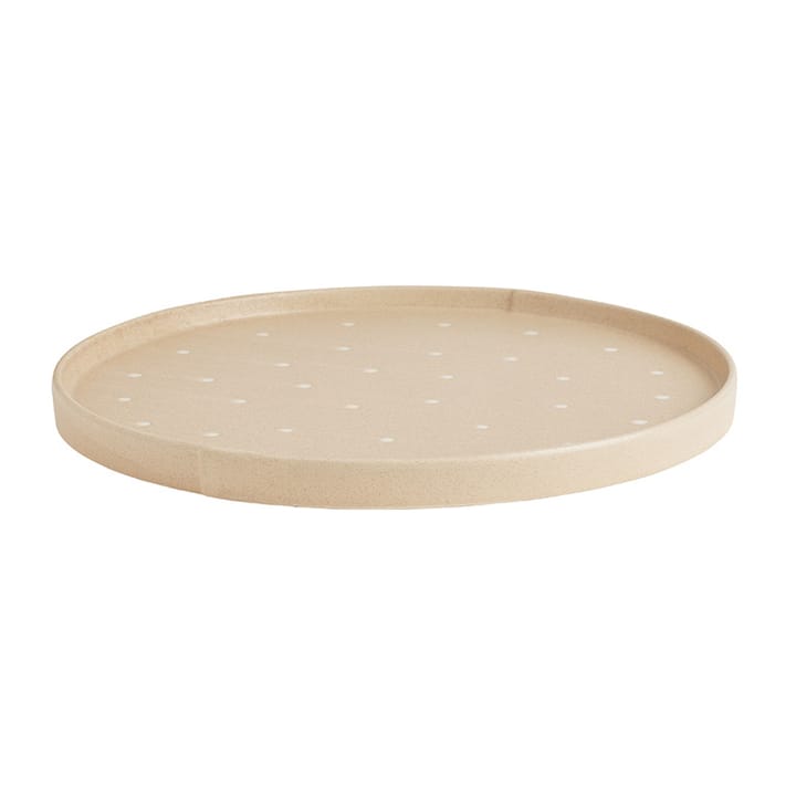 Aki tray Ø36 -5 cm, Beige OYOY