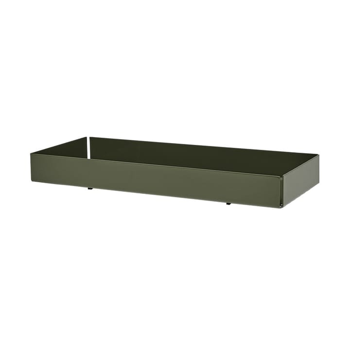 Bakku tray small 10x23.5 cm - Olive - OYOY