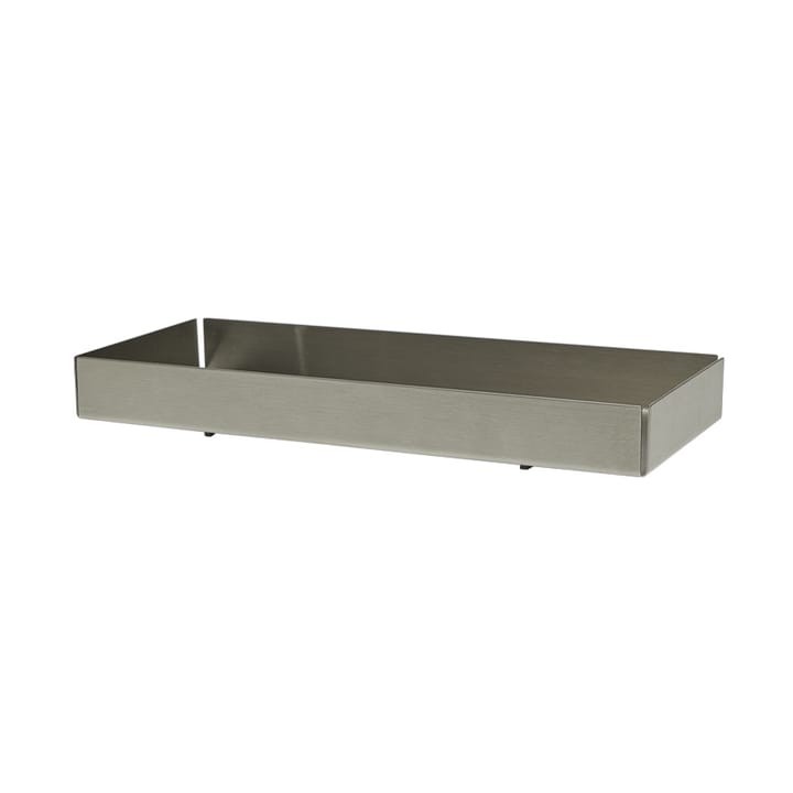 Bakku tray small 10x23.5 cm, Steel OYOY