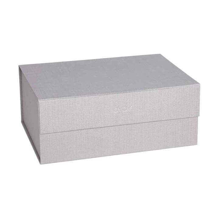 Hako storage box A4, Stone OYOY