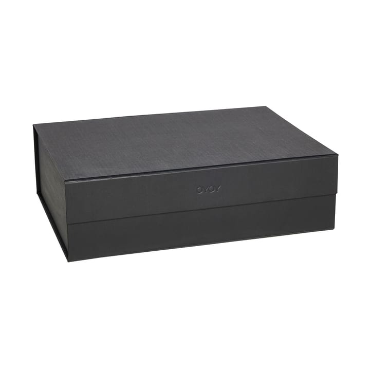 Hako storage box for Christmas baubles 32x44 cm, Black OYOY