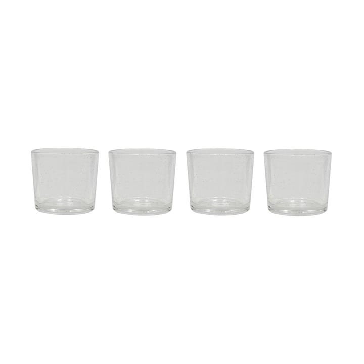 Kuki drinking glasses 4-pack, Clear OYOY