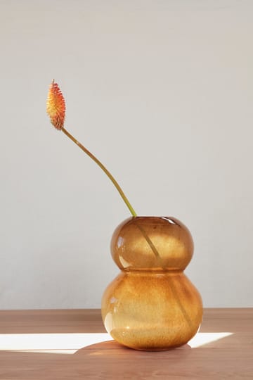 Lasi vase 30 cm - Amber - OYOY