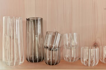 Mizu drinking glass 2-pack - Clear - OYOY