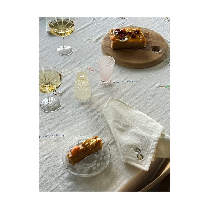 New Year tablecloth 140x250 cm, Offwhite OYOY