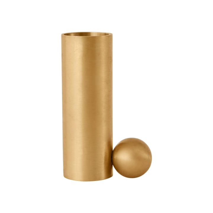 Palloa candle high - Brushed brass - OYOY