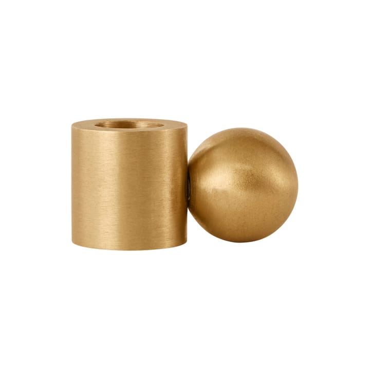 Palloa candle small, Brushed brass OYOY