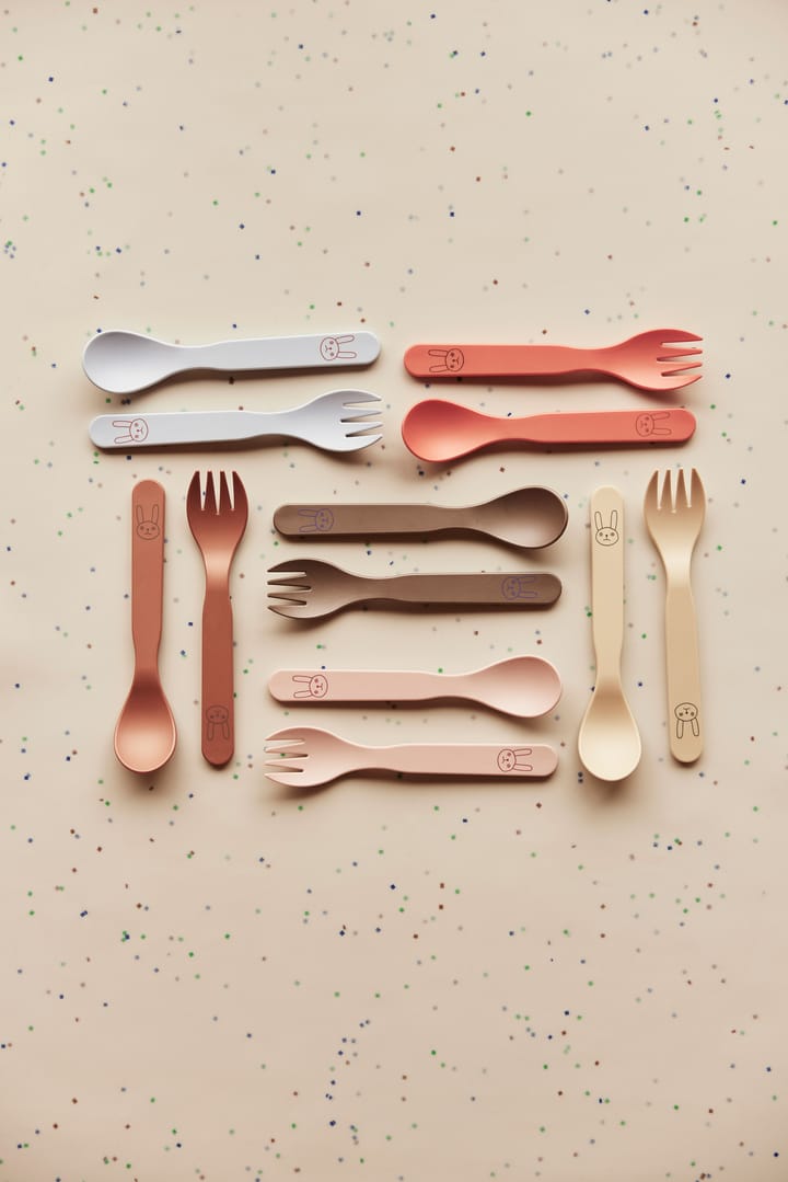 Pullo children's cutlery set, Vanilla OYOY