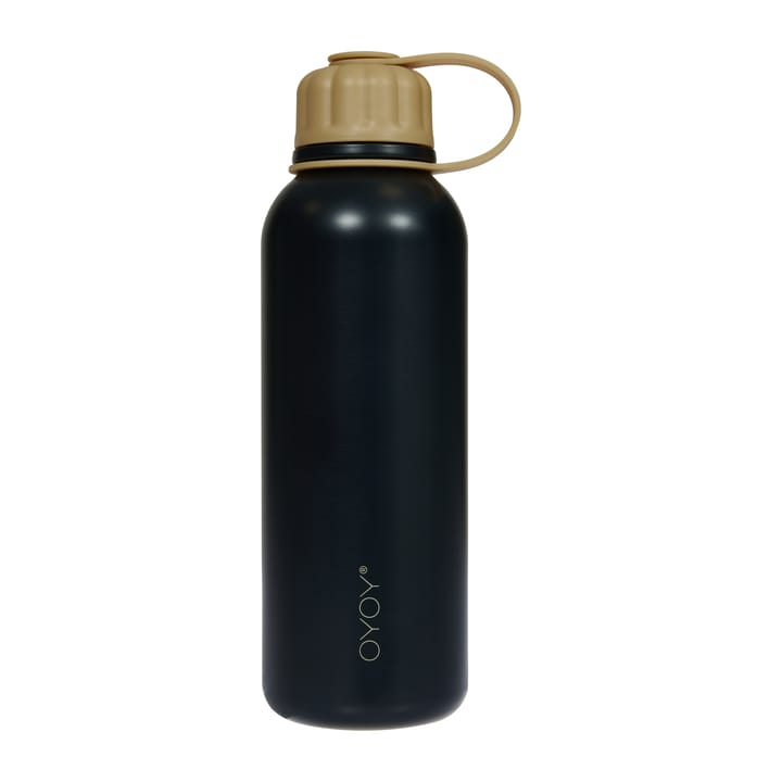 Pullo water bottle 52 cl - Anthracite-Camel - OYOY