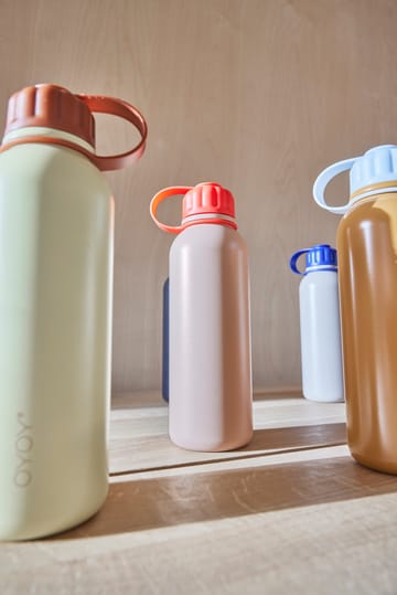 Pullo water bottle 52 cl - Clay-Optic Blue - OYOY