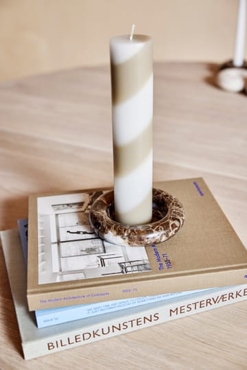 Savi marble candleholder Ø13,8 cm - Choko - OYOY