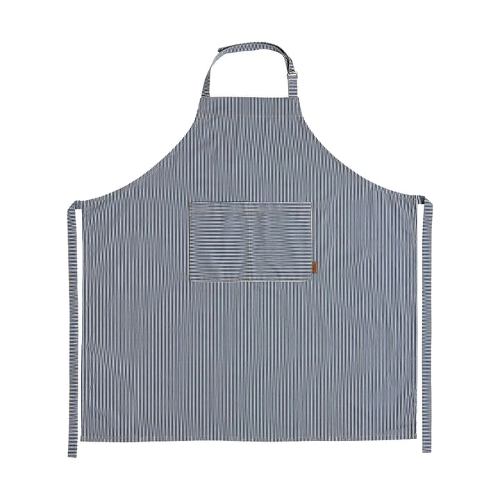 Striped denim apron, Blue OYOY