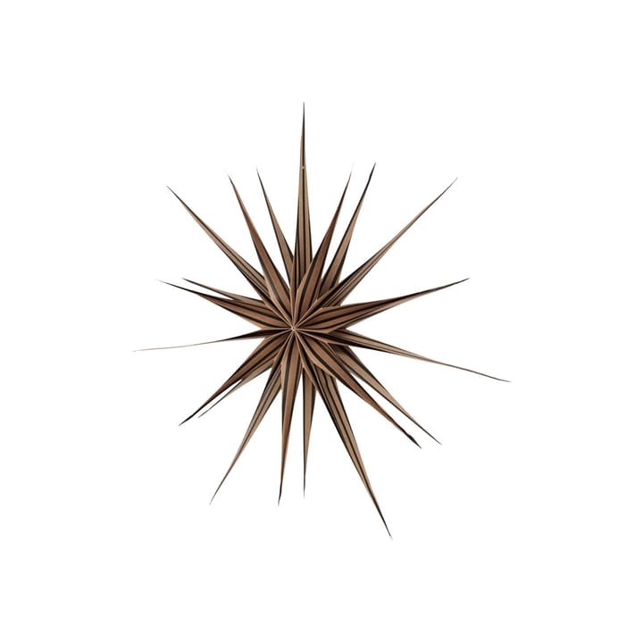 Toppu Christmas star large, Brown-Black OYOY