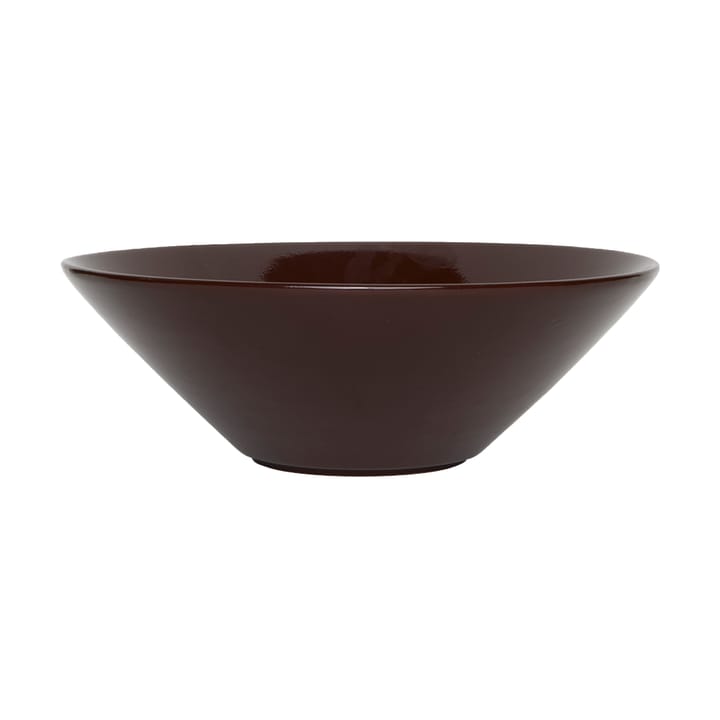 Yuka bowl Ø28 cm, Dark terracotta OYOY