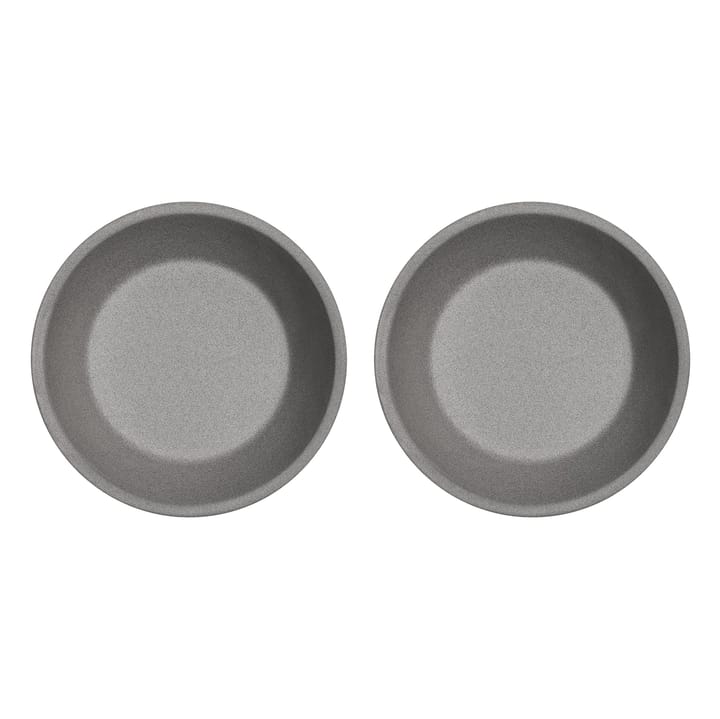 Yuka deep  plate Ø19 cm 2-pack, Stone OYOY