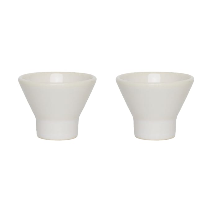 Yuka egg cup 2-pack, Off-white OYOY