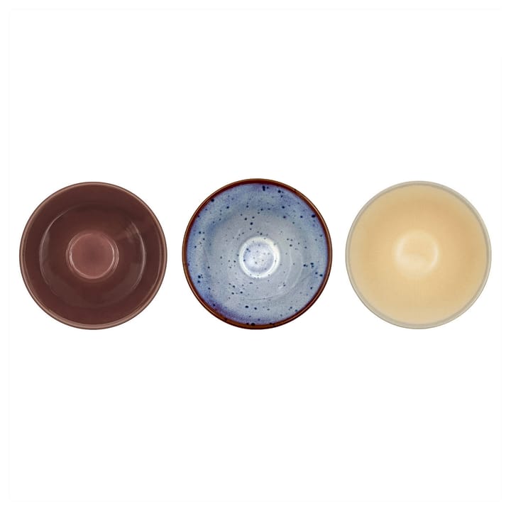 Yuka serving bowl Ø11 cm 3-pack, Multi OYOY