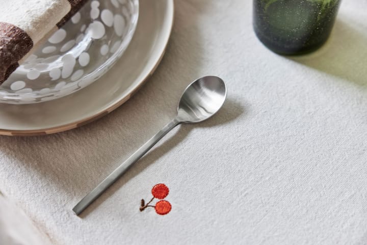 Yuka teaspoon 4-pack, Brushed Steel OYOY